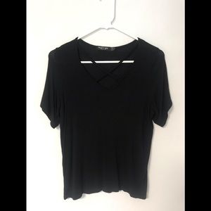 Nasty gal black tee